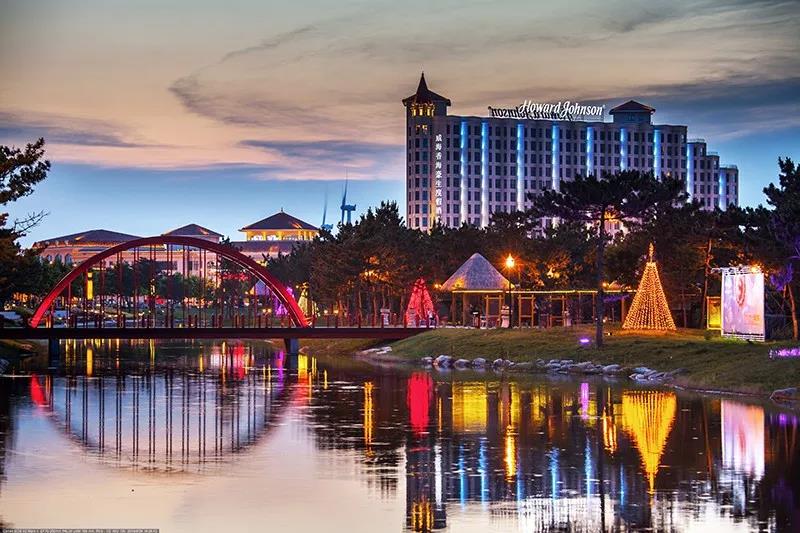 那香海(hai)景區(qu)的亱晚--流光溢綵 美輪美(mei)奐